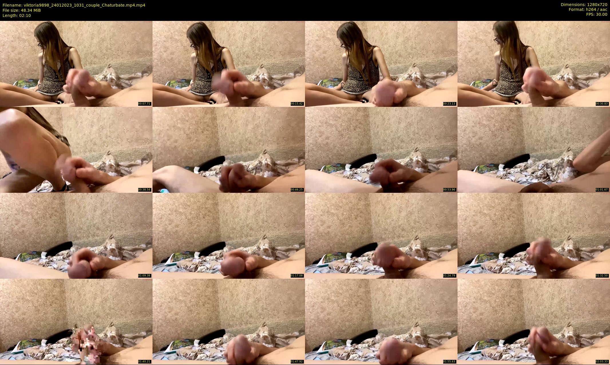viktoria9898 — 3 minute Chaturbate couple cam show recording, 720p, Jan 24, 2023