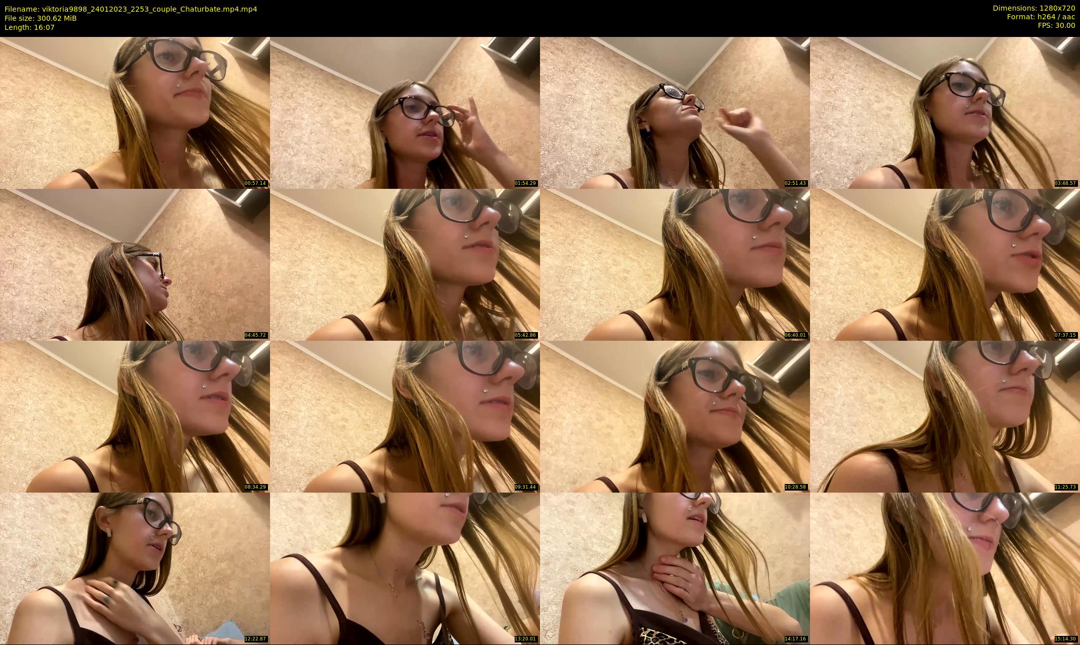 viktoria9898 — 17 minute Chaturbate couple cam show recording, 720p, Jan 24, 2023
