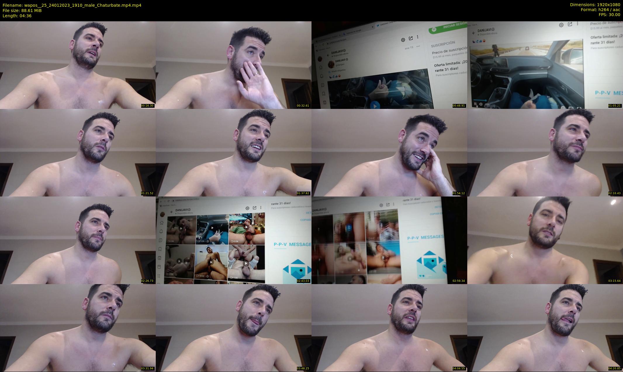 wapos__25 — 5 minute Chaturbate male cam show recording, 1080p, Jan 24, 2023