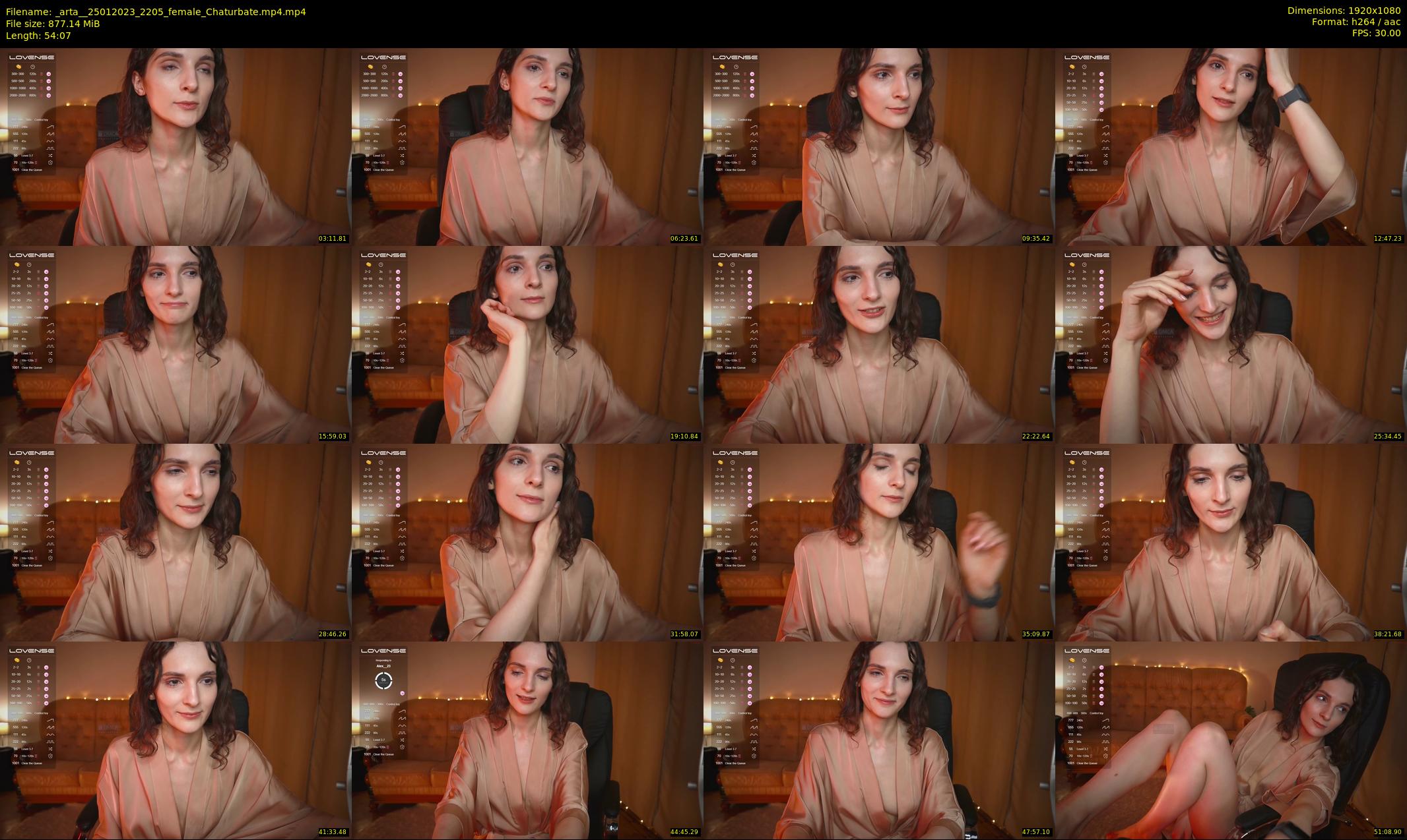 _arta_ — 55 minute Chaturbate female cam show recording, 1080p, Jan 25, 2023
