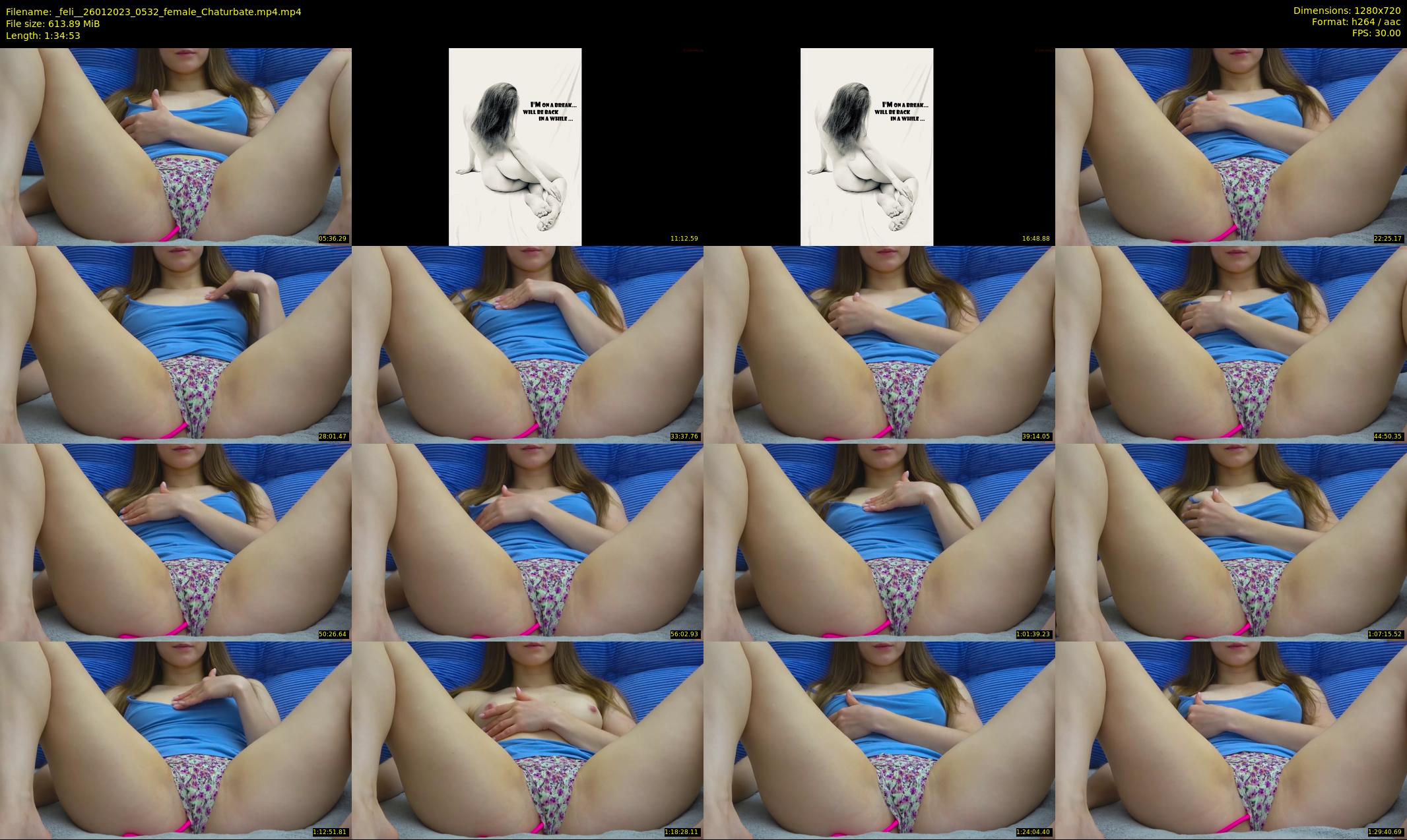 _feli_ — 95 minute Chaturbate female cam show recording, 720p, Jan 26, 2023
