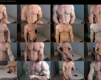 adam_muscle_ — 55 minute Chaturbate male cam show recording, 1080p, Jan 25, 2023