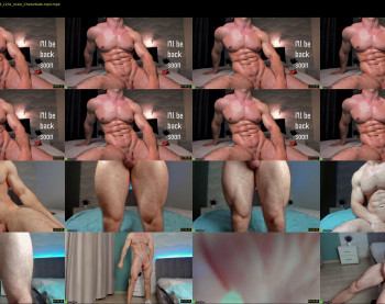 adam_muscle_ — 64 minute Chaturbate male cam show recording, 1080p, Jan 25, 2023