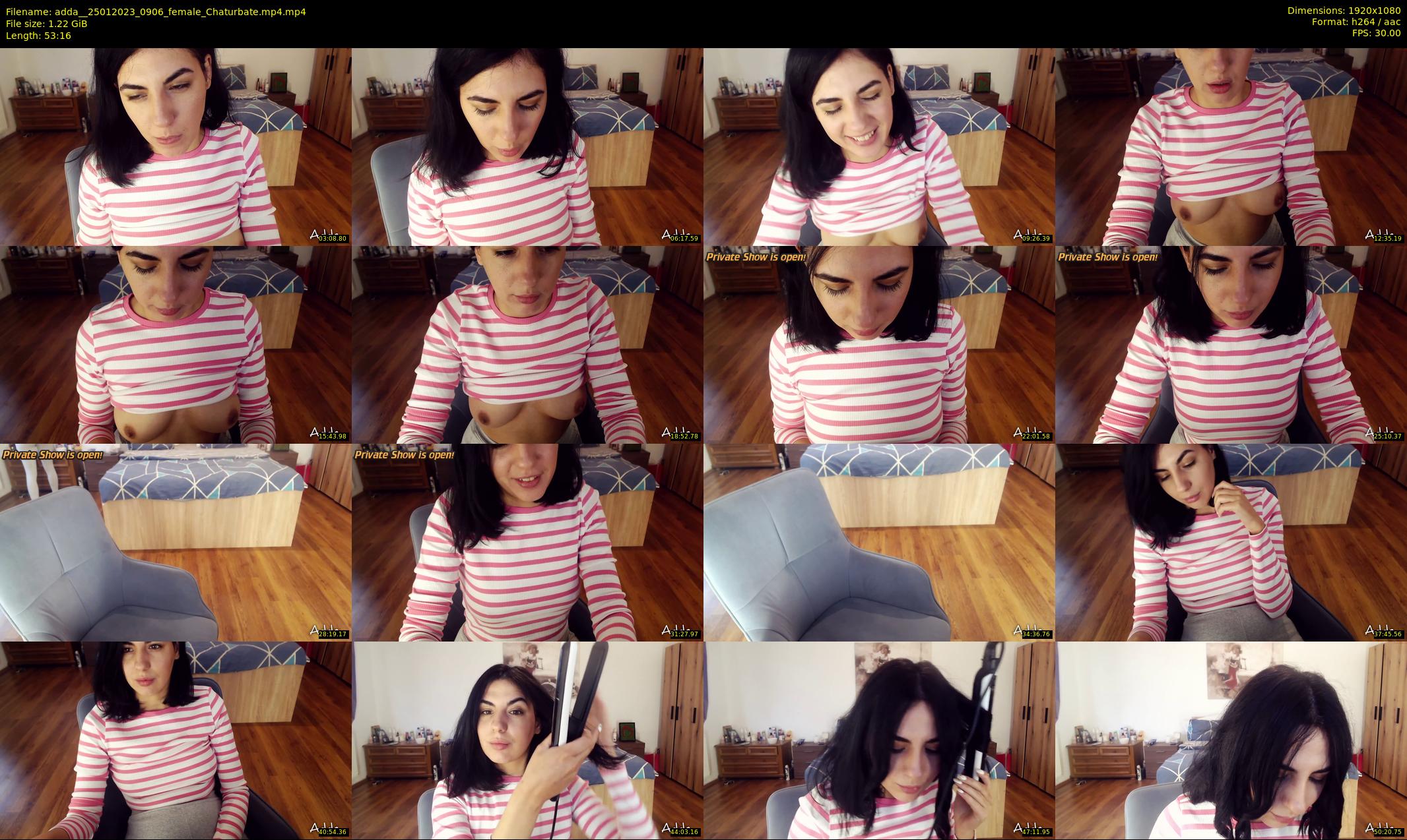adda_ — 54 minute Chaturbate female cam show recording, 1080p, Jan 25, 2023