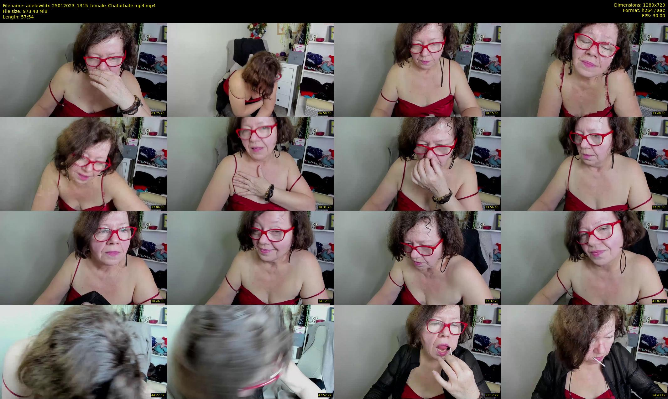 adelewildx — 58 minute Chaturbate female cam show recording, 720p, Jan 25, 2023