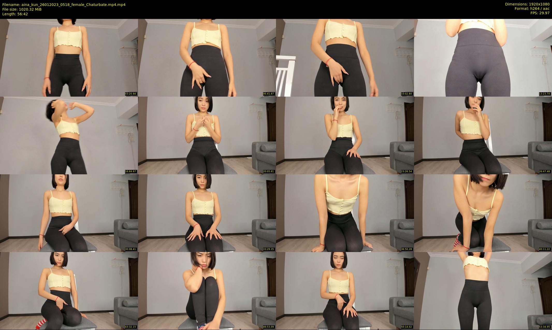 aina_kun — 57 minute Chaturbate female cam show recording, 1080p, Jan 26, 2023