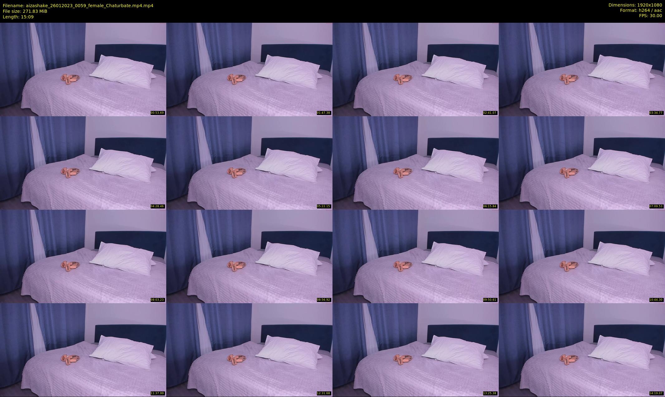 aizashake — 16 minute Chaturbate female cam show recording, 1080p, Jan 26, 2023