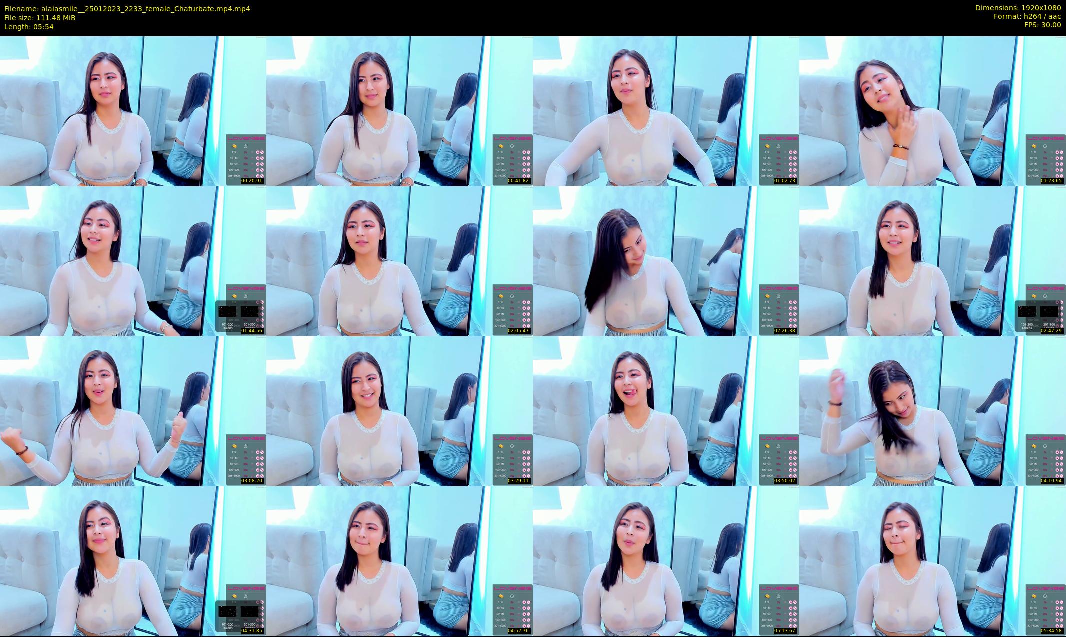 alaiasmile_ — 6 minute Chaturbate female cam show recording, 1080p, Jan 25, 2023