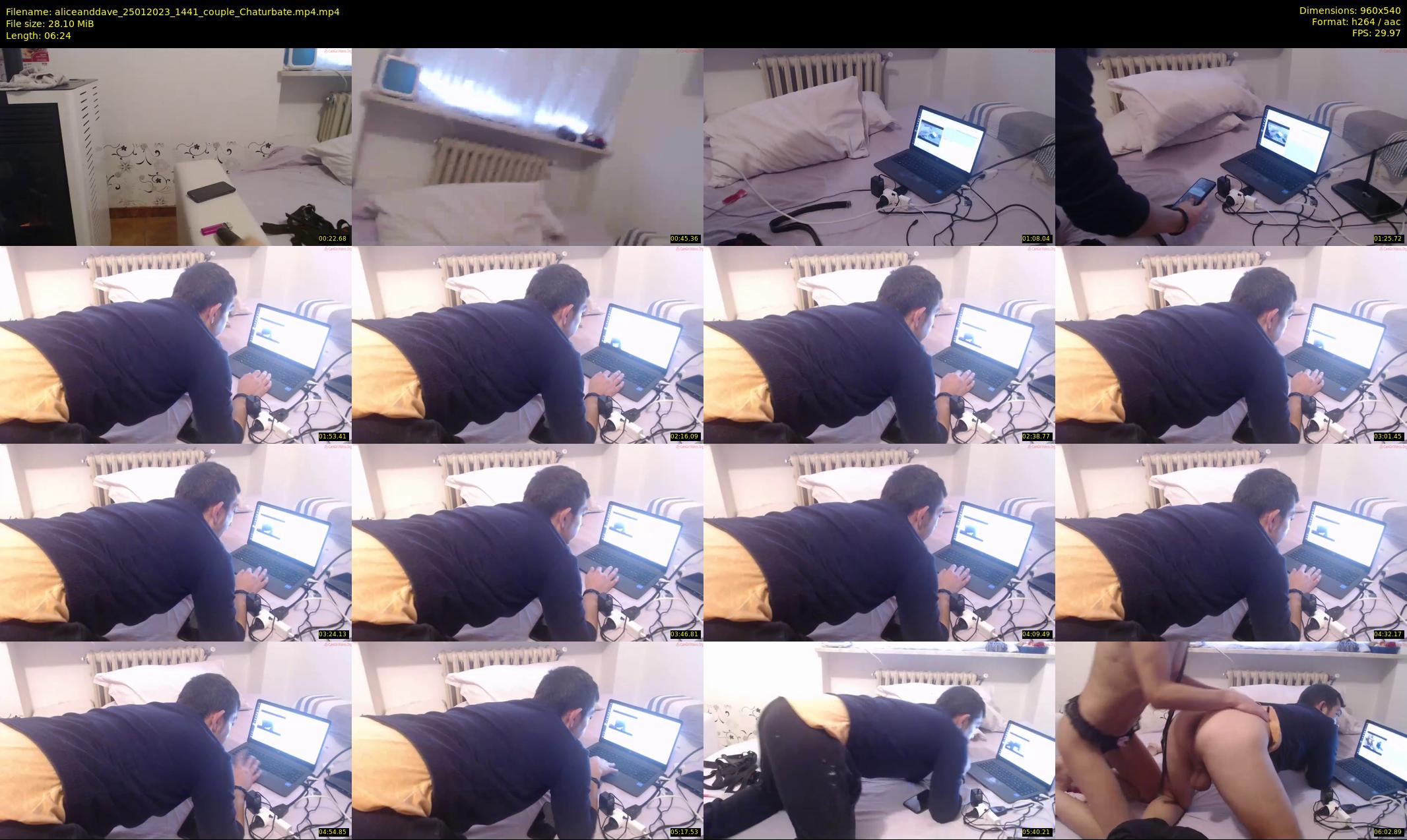 aliceanddave — 7 minute Chaturbate couple cam show recording, 480p, Jan 25, 2023