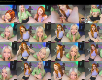 amazongirls — 12 minute Chaturbate couple cam show recording, 1080p, Jan 25, 2023
