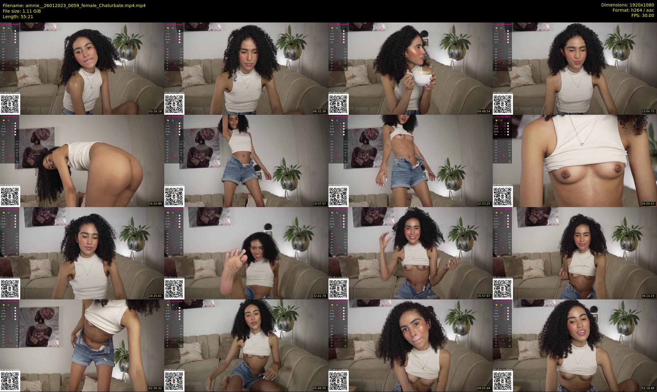amnie_ — 56 minute Chaturbate female cam show recording, 1080p, Jan 26, 2023