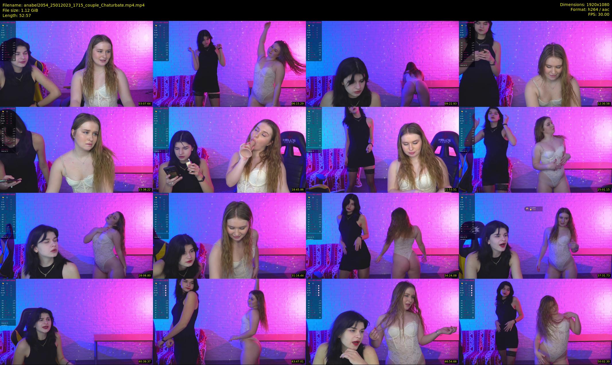 anabel2054 — 53 minute Chaturbate female cam show recording, 1080p, Jan 25, 2023
