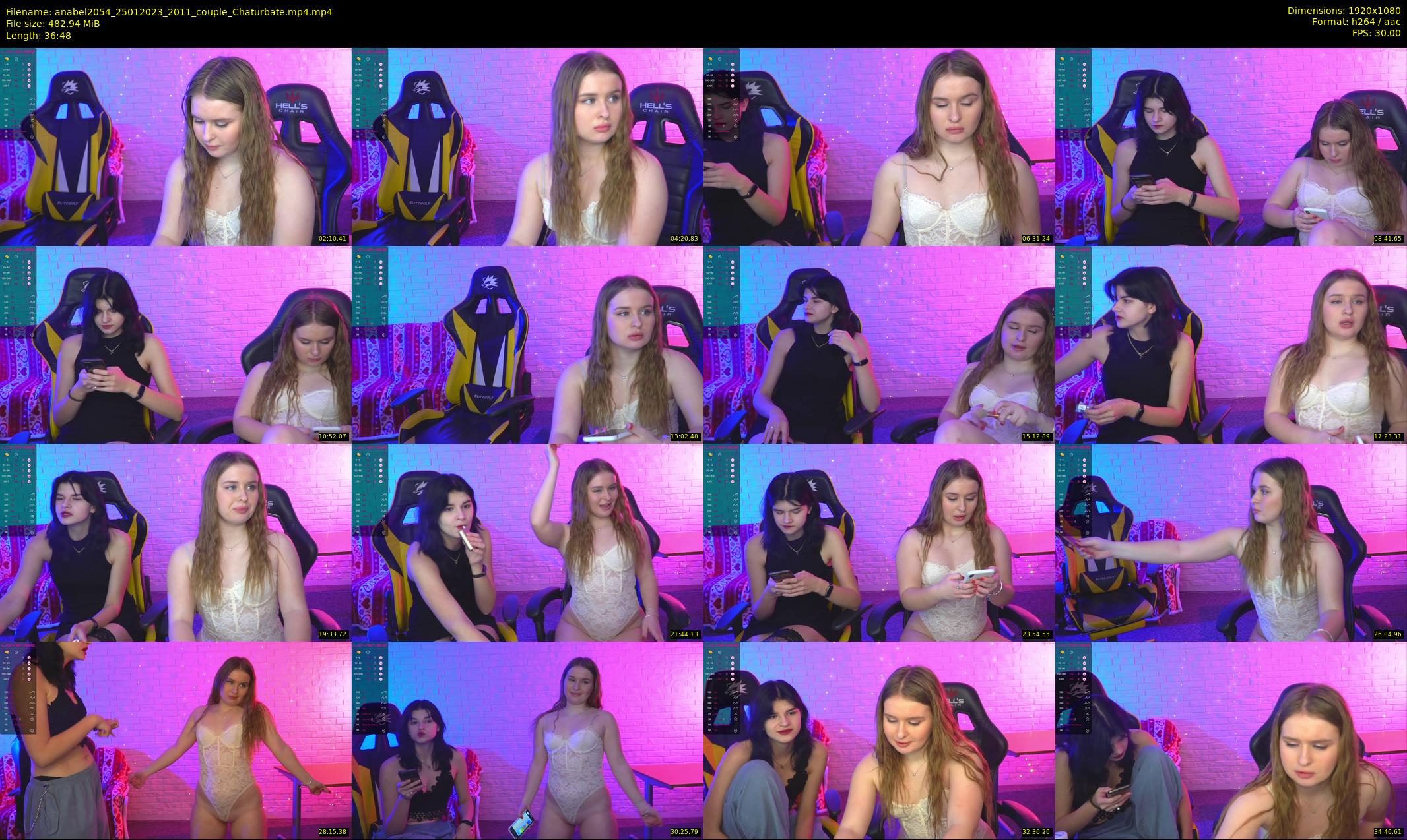 anabel2054 — 37 minute Chaturbate female cam show recording, 1080p, Jan 25, 2023