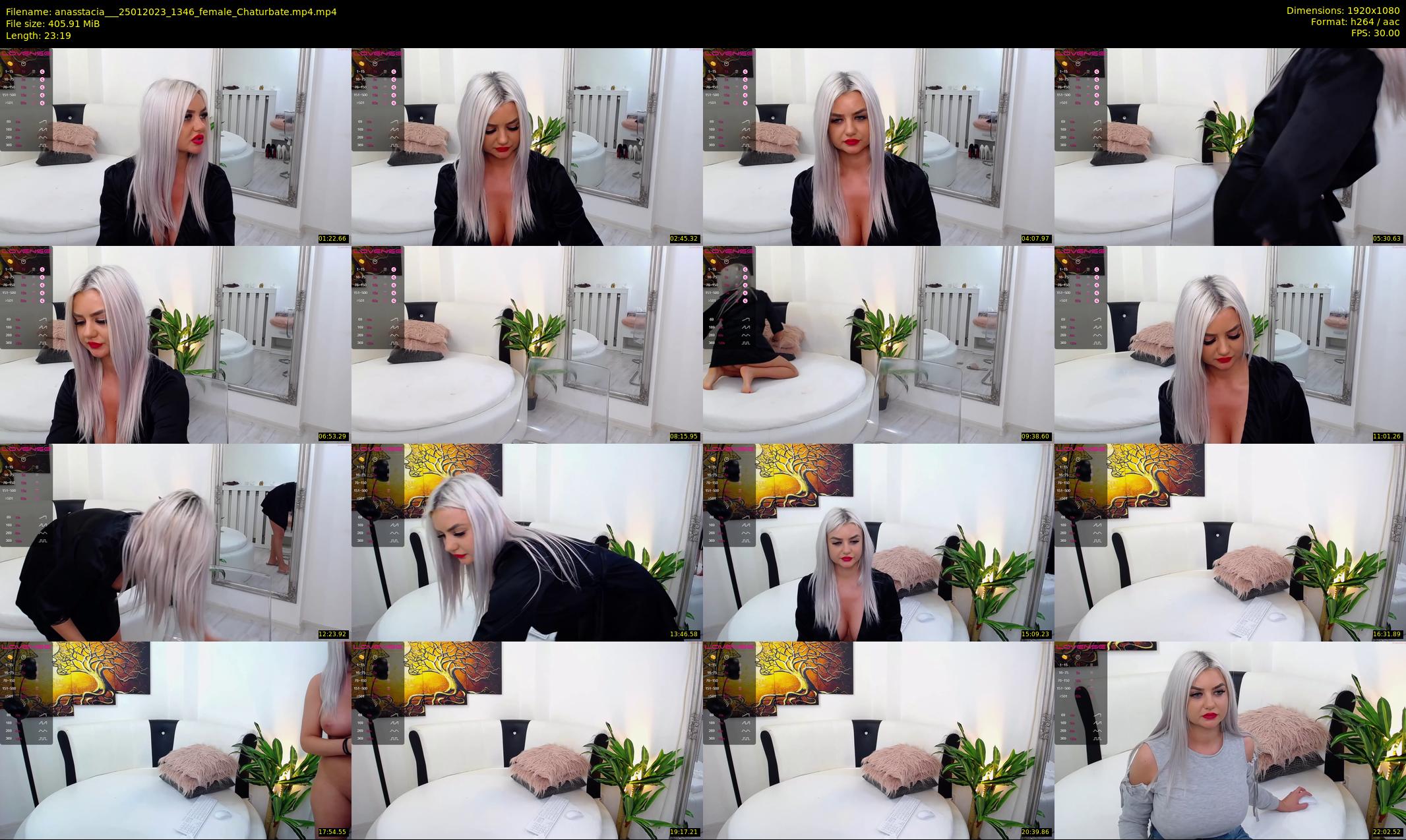 anasstacia__ — 24 minute Chaturbate female cam show recording, 1080p, Jan 25, 2023