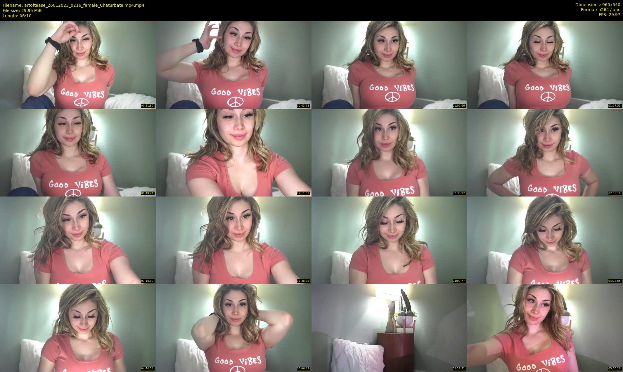 artoftease — 7 minute Chaturbate female cam show recording, 480p, Jan 26, 2023