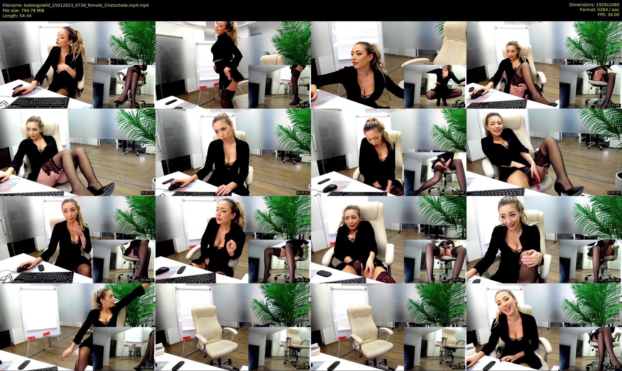 babesgowild — 55 minute Chaturbate couple cam show recording, 1080p, Jan 25, 2023