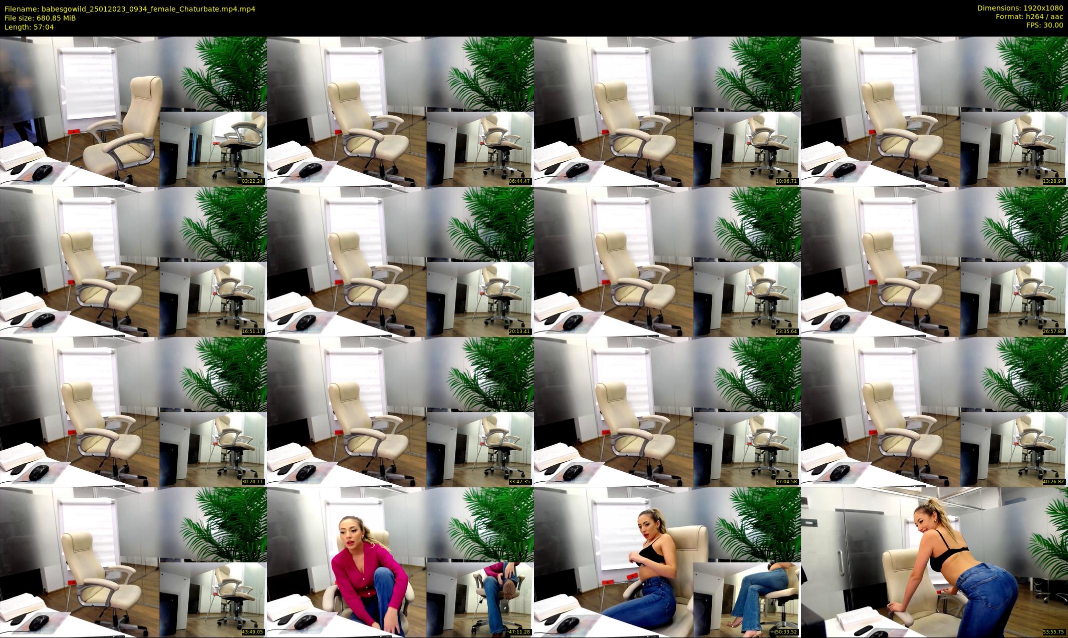 babesgowild — 58 minute Chaturbate couple cam show recording, 1080p, Jan 25, 2023