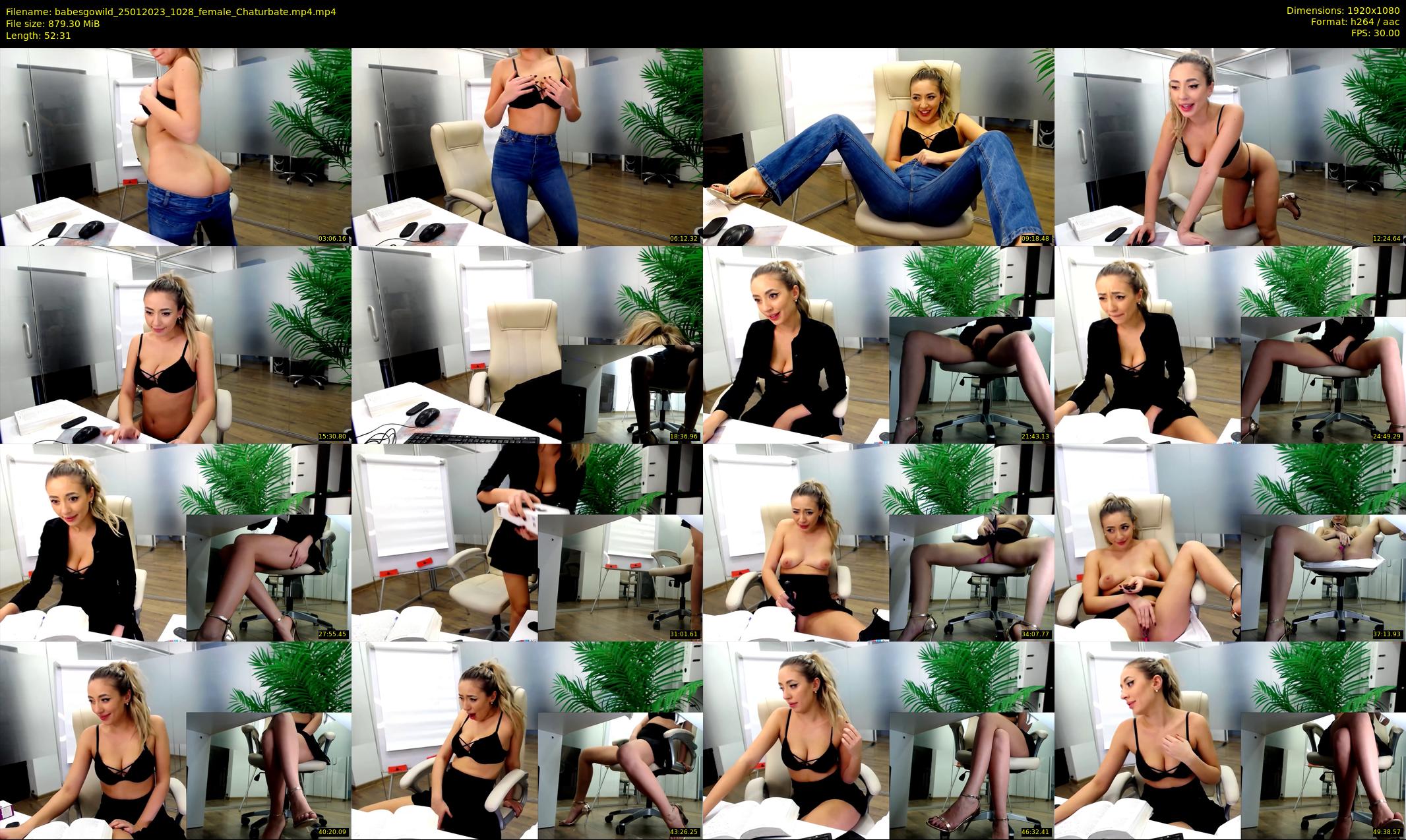 babesgowild — 53 minute Chaturbate couple cam show recording, 1080p, Jan 25, 2023