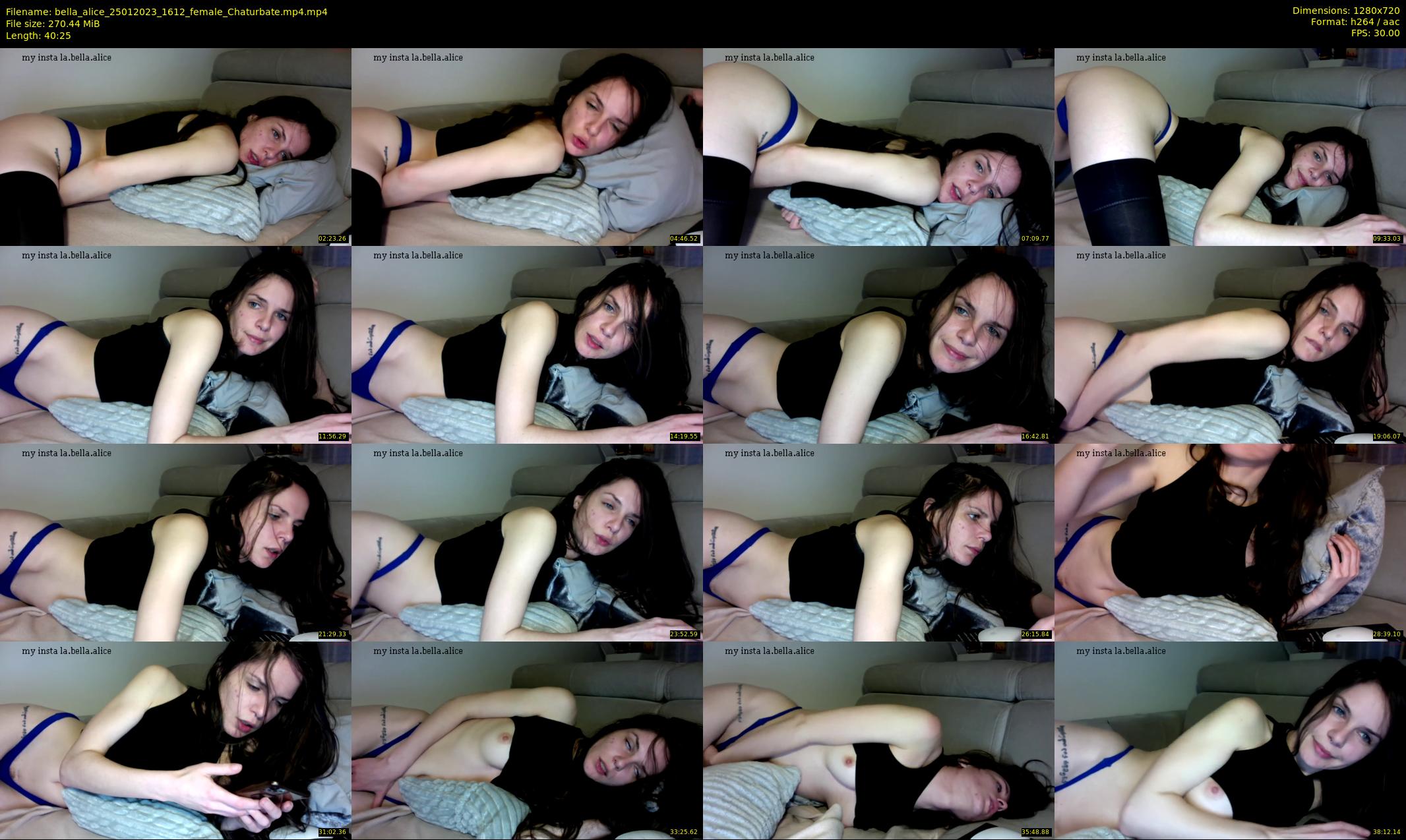 bella_alice — 41 minute Chaturbate female cam show recording, 720p, Jan 25, 2023