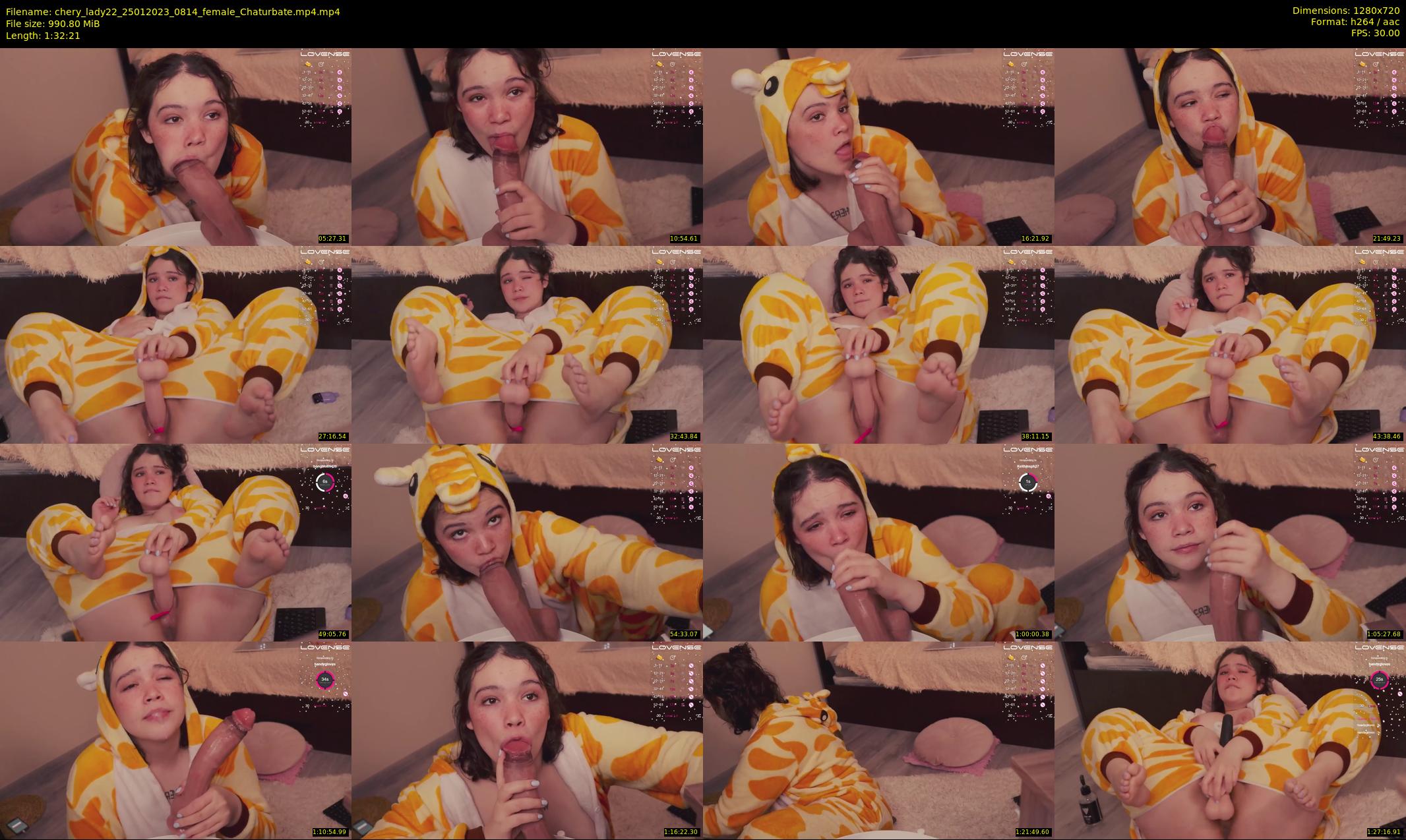 chery_lady22 — 93 minute Chaturbate female cam show recording, 720p, Jan 25, 2023