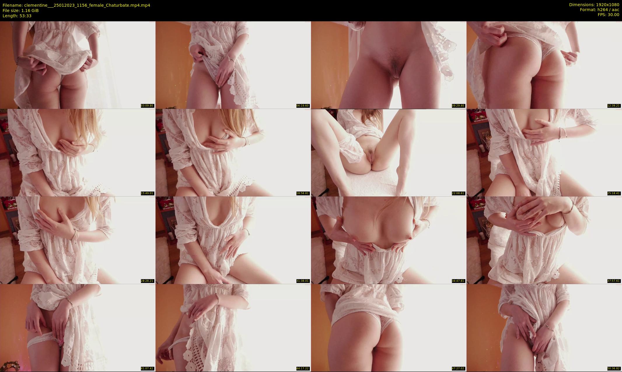 clementine__ — 54 minute Chaturbate female cam show recording, 1080p, Jan 25, 2023