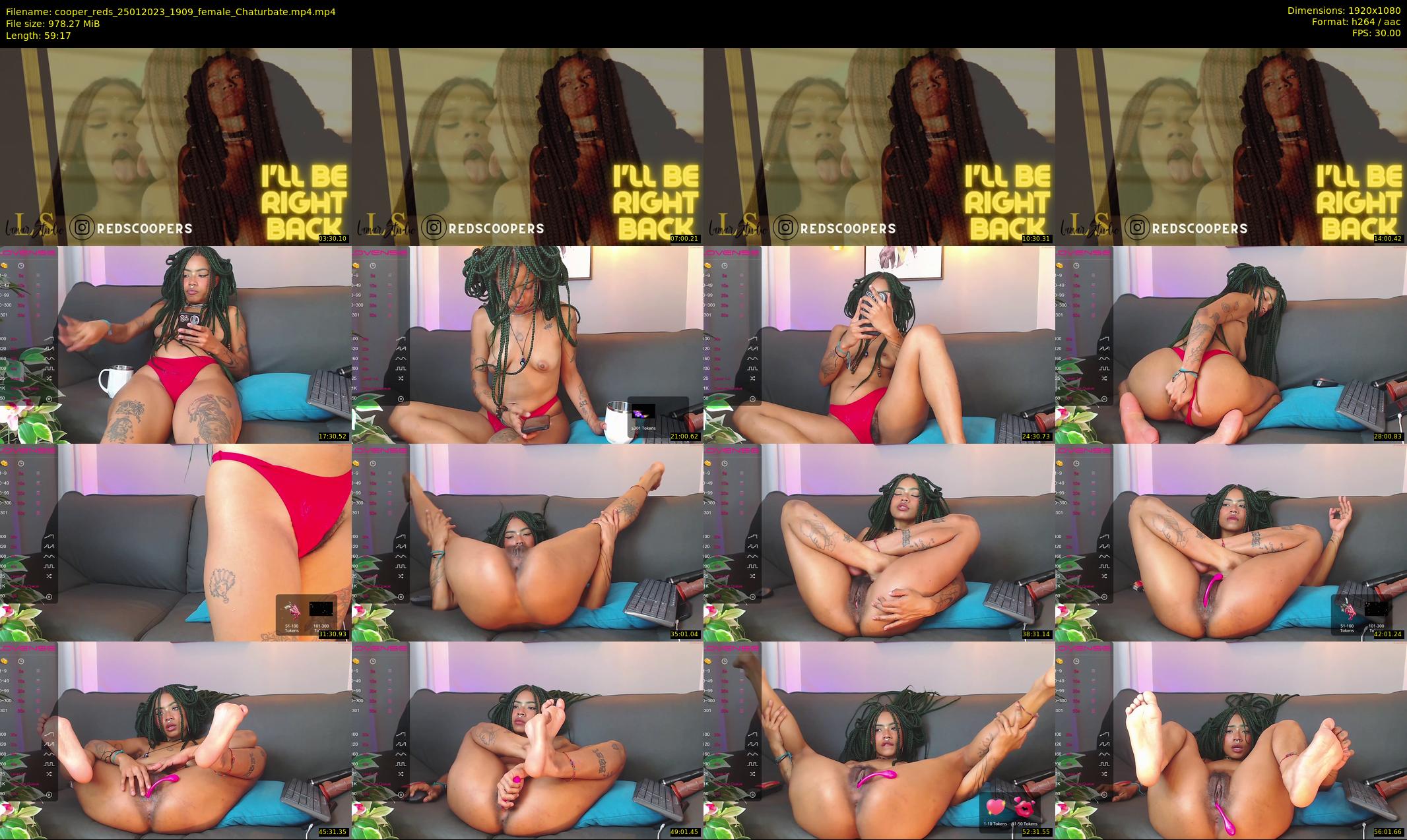 cooper_reds — 60 minute Chaturbate female cam show recording, 1080p, Jan 25, 2023