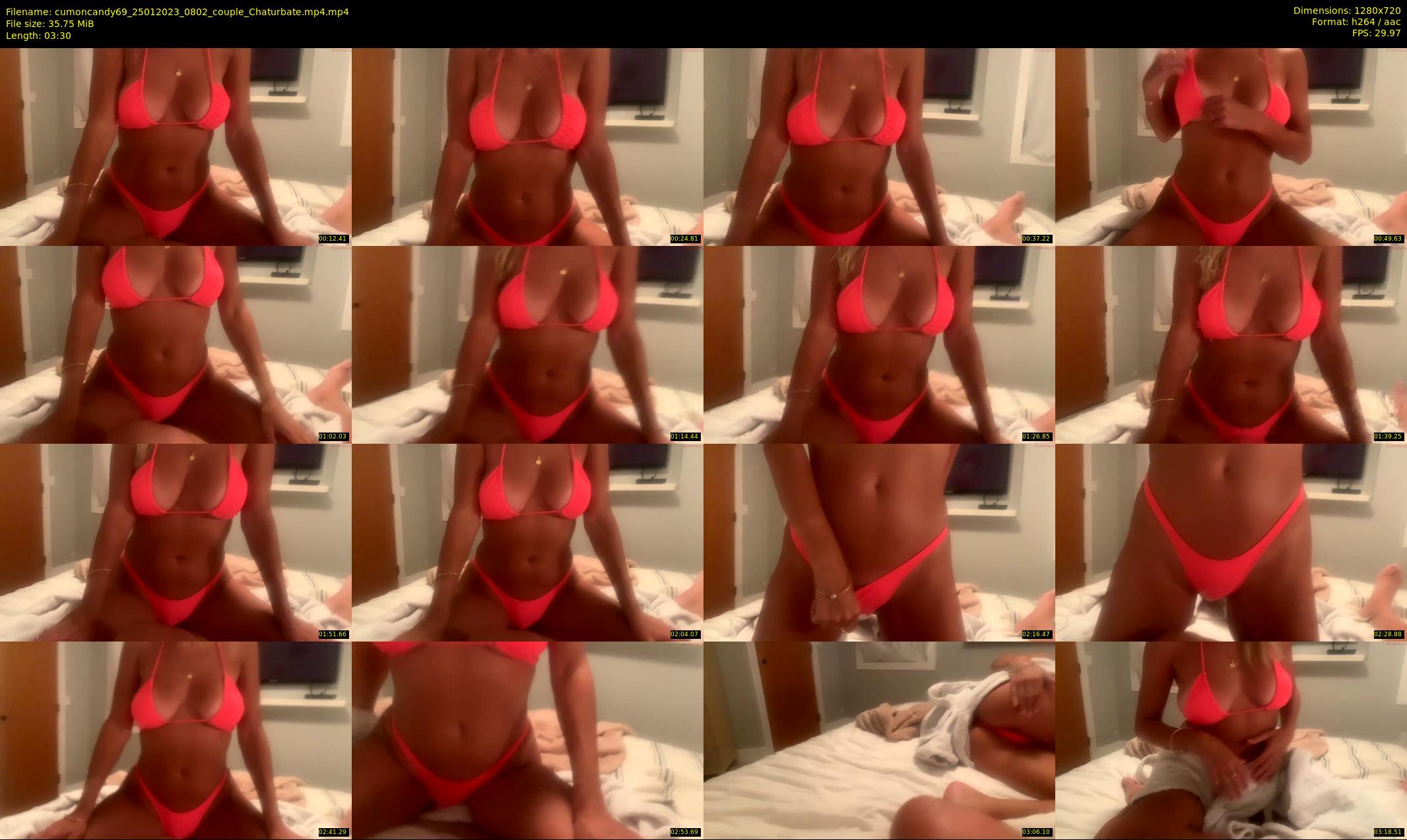 cumoncandy69 — 4 minute Chaturbate couple cam show recording, 720p, Jan 25, 2023