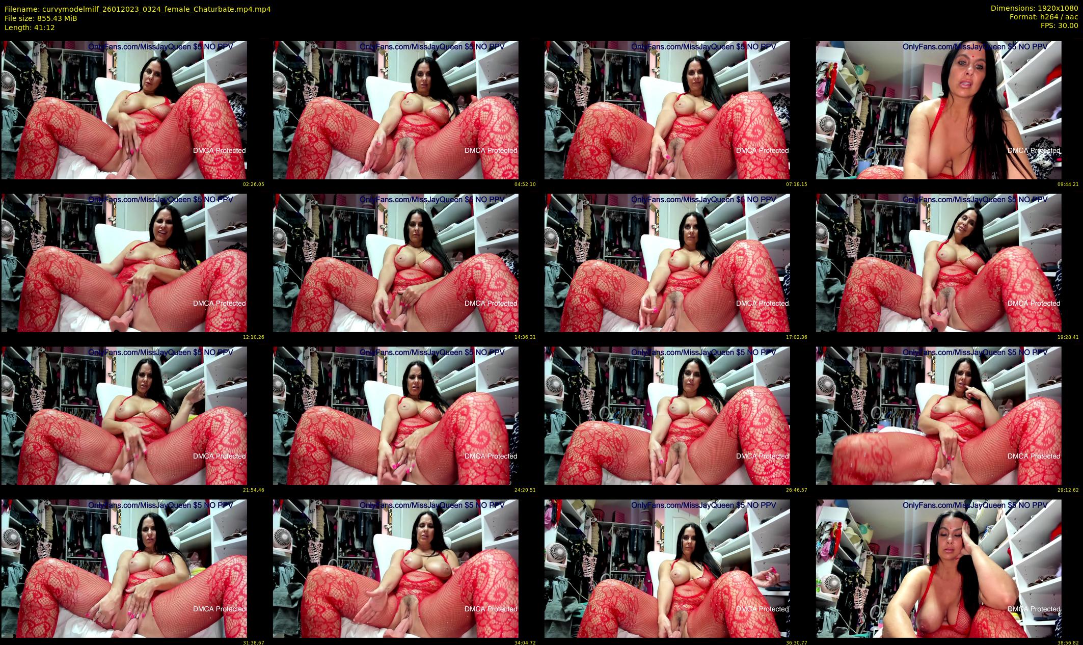 curvymodelmilf — 42 minute Chaturbate female cam show recording, 1080p, Jan 26, 2023
