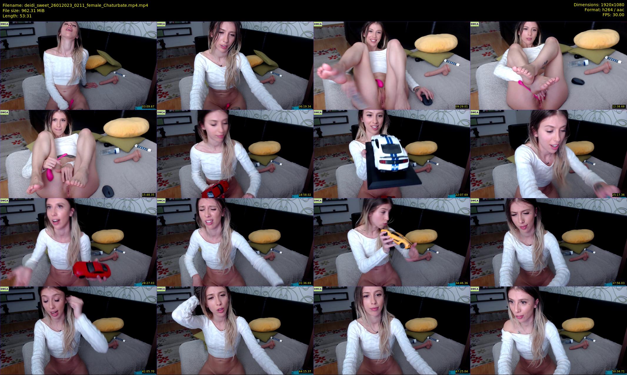 deidi_sweet — 54 minute Chaturbate female cam show recording, 1080p, Jan 26, 2023
