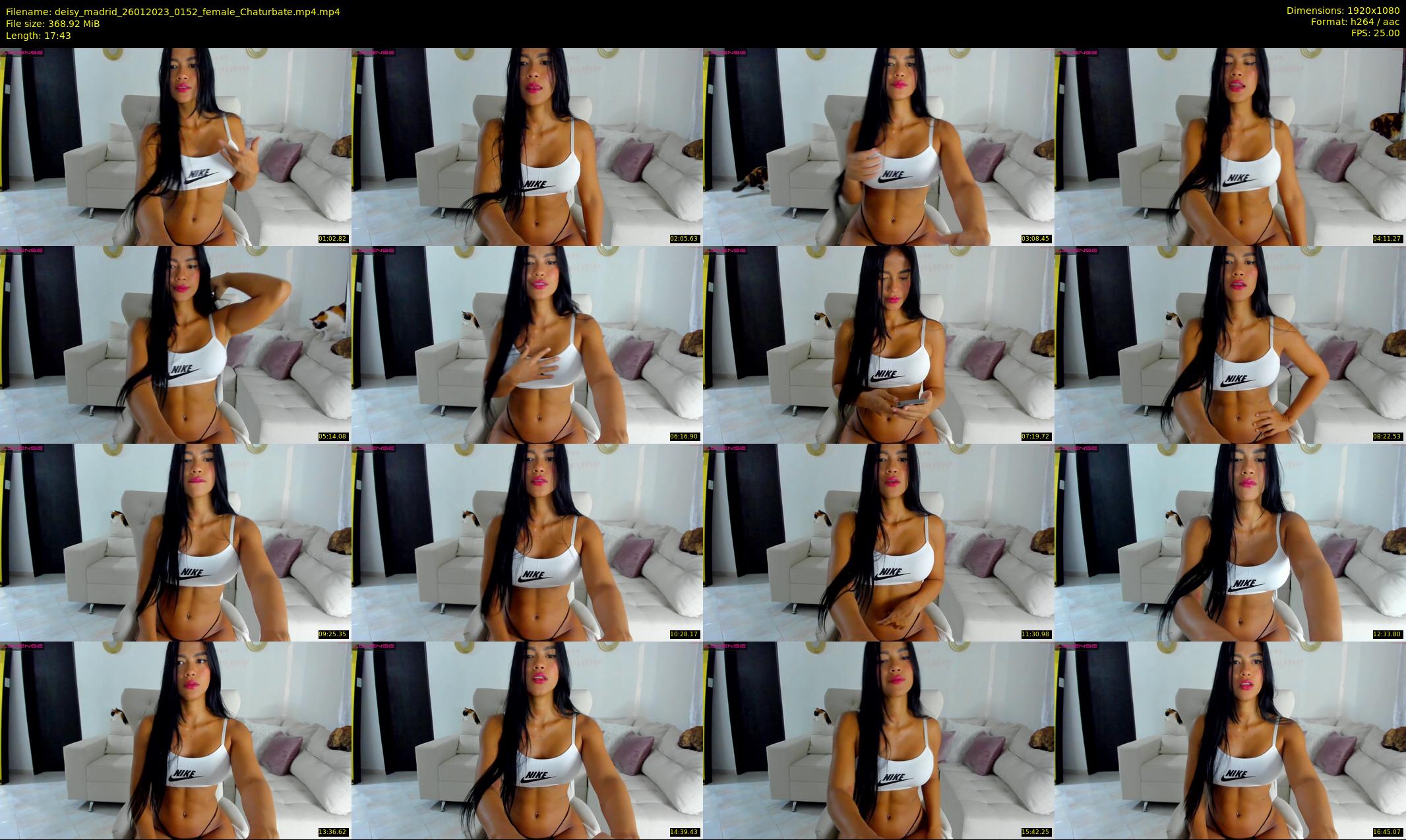 deisy_madrid — 18 minute Chaturbate female cam show recording, 1080p, Jan 26, 2023