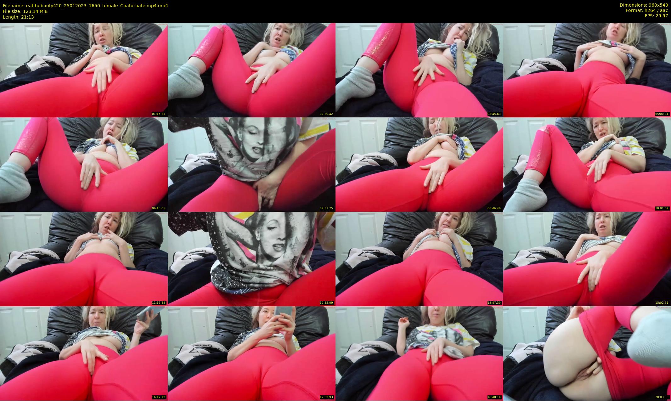 eatthebooty420 — 22 minute Chaturbate female cam show recording, 480p, Jan 25, 2023