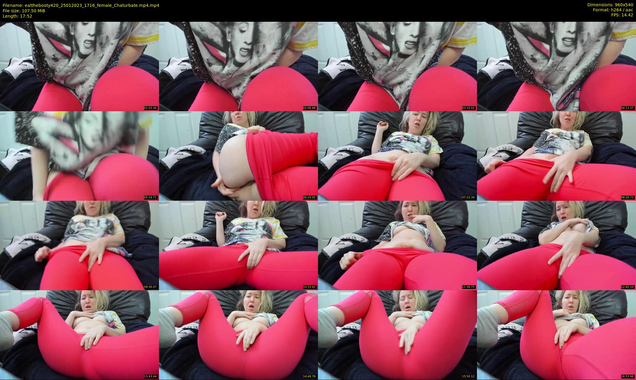 eatthebooty420 — 18 minute Chaturbate female cam show recording, 480p, Jan 25, 2023