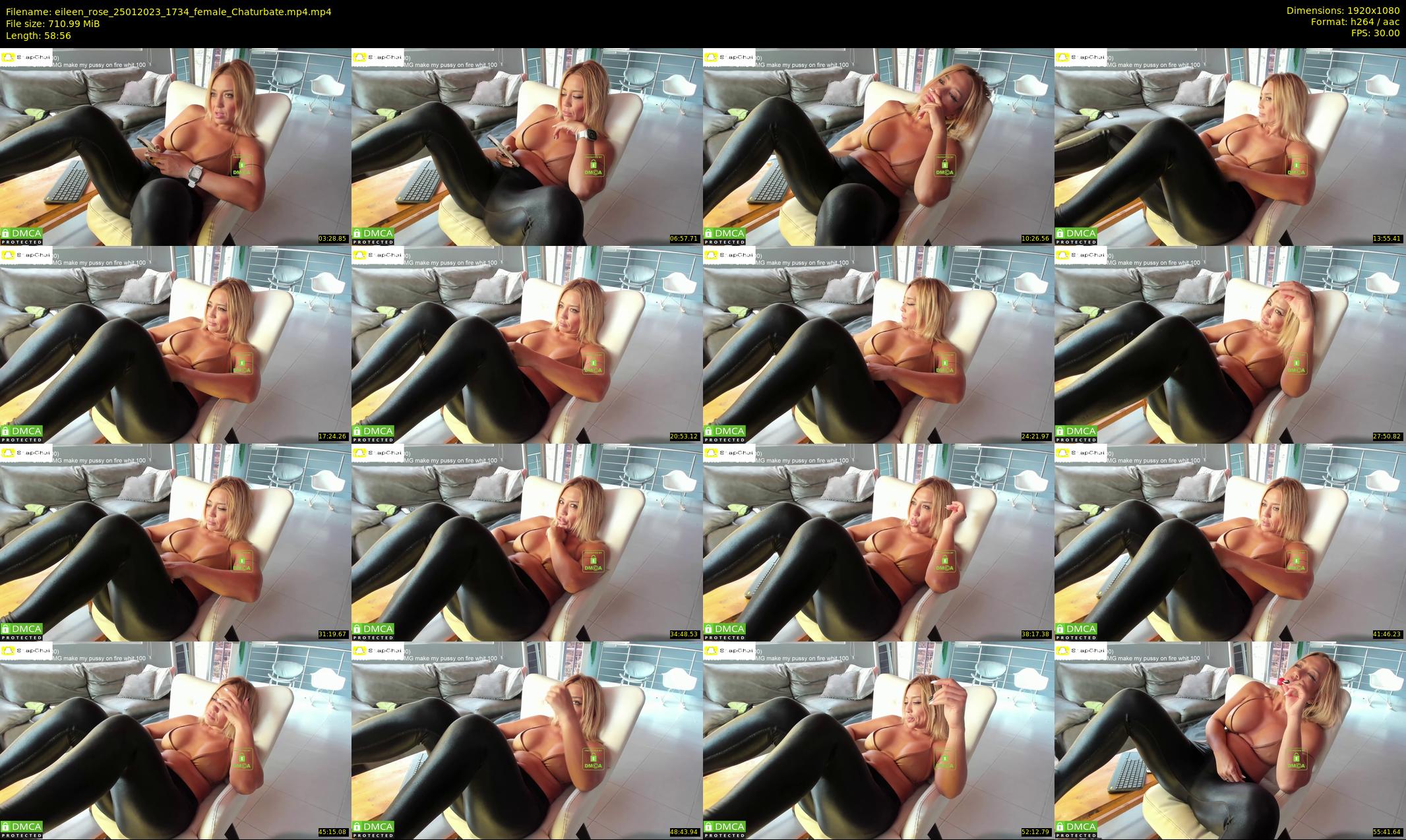 eileen_rose — 59 minute Chaturbate female cam show recording, 1080p, Jan 25, 2023