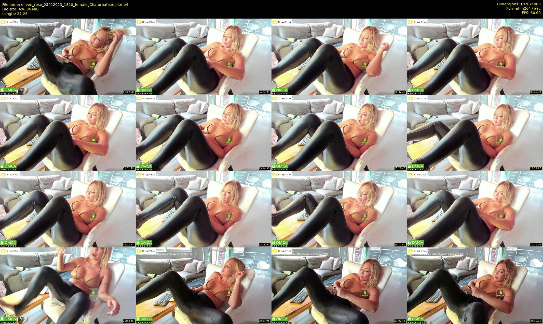 eileen_rose — 38 minute Chaturbate female cam show recording, 1080p, Jan 25, 2023
