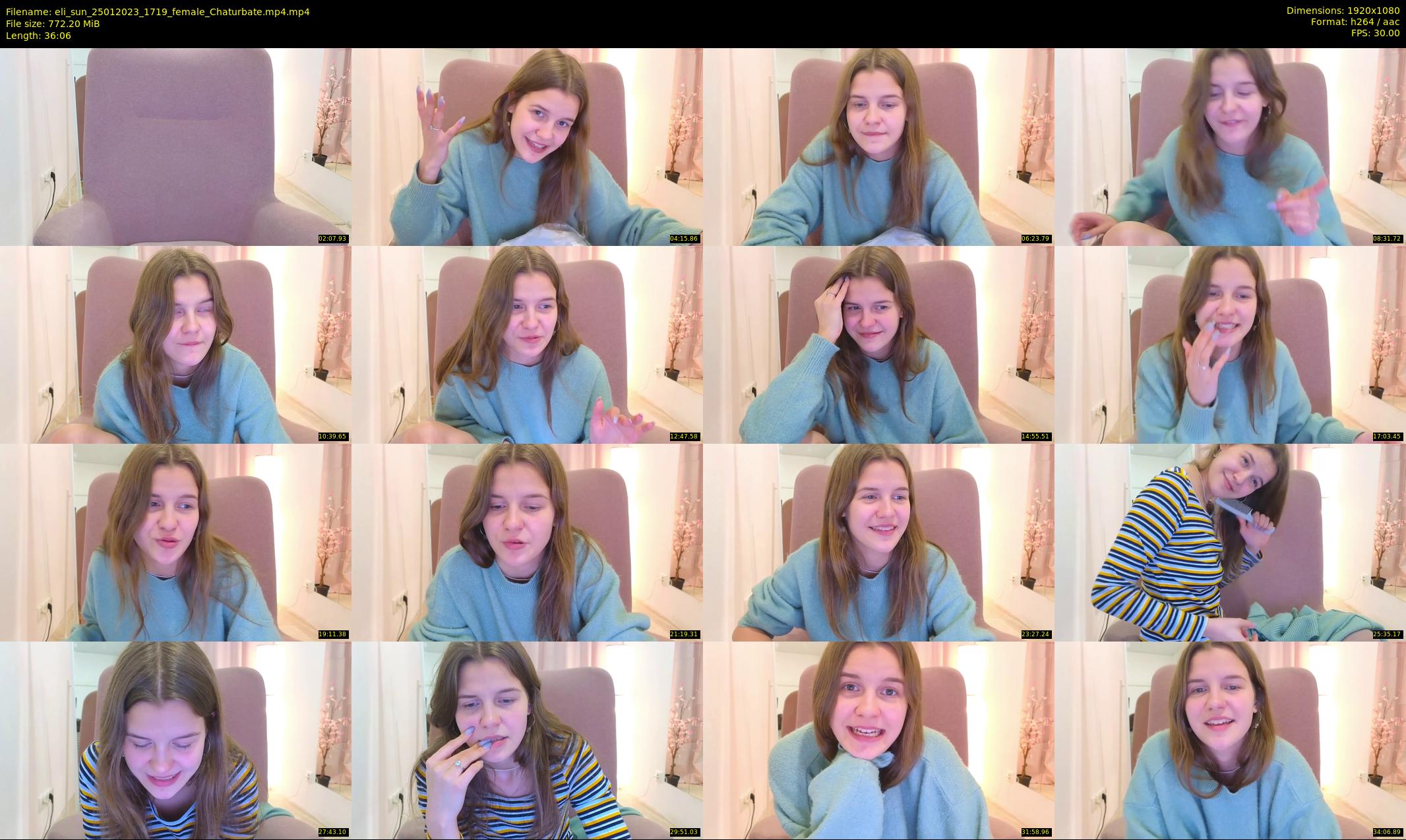 eli_sun — 37 minute Chaturbate female cam show recording, 1080p, Jan 25, 2023