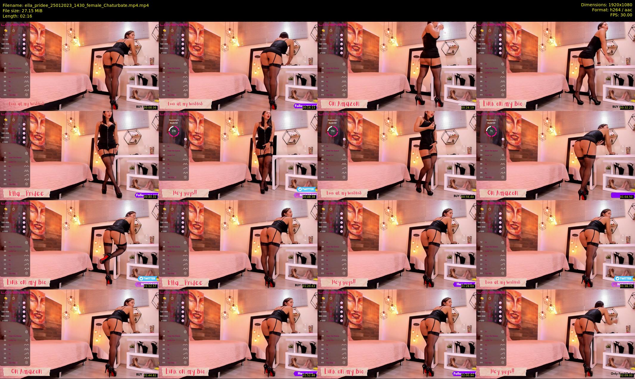 ella_pridee — 3 minute Chaturbate female cam show recording, 1080p, Jan 25, 2023
