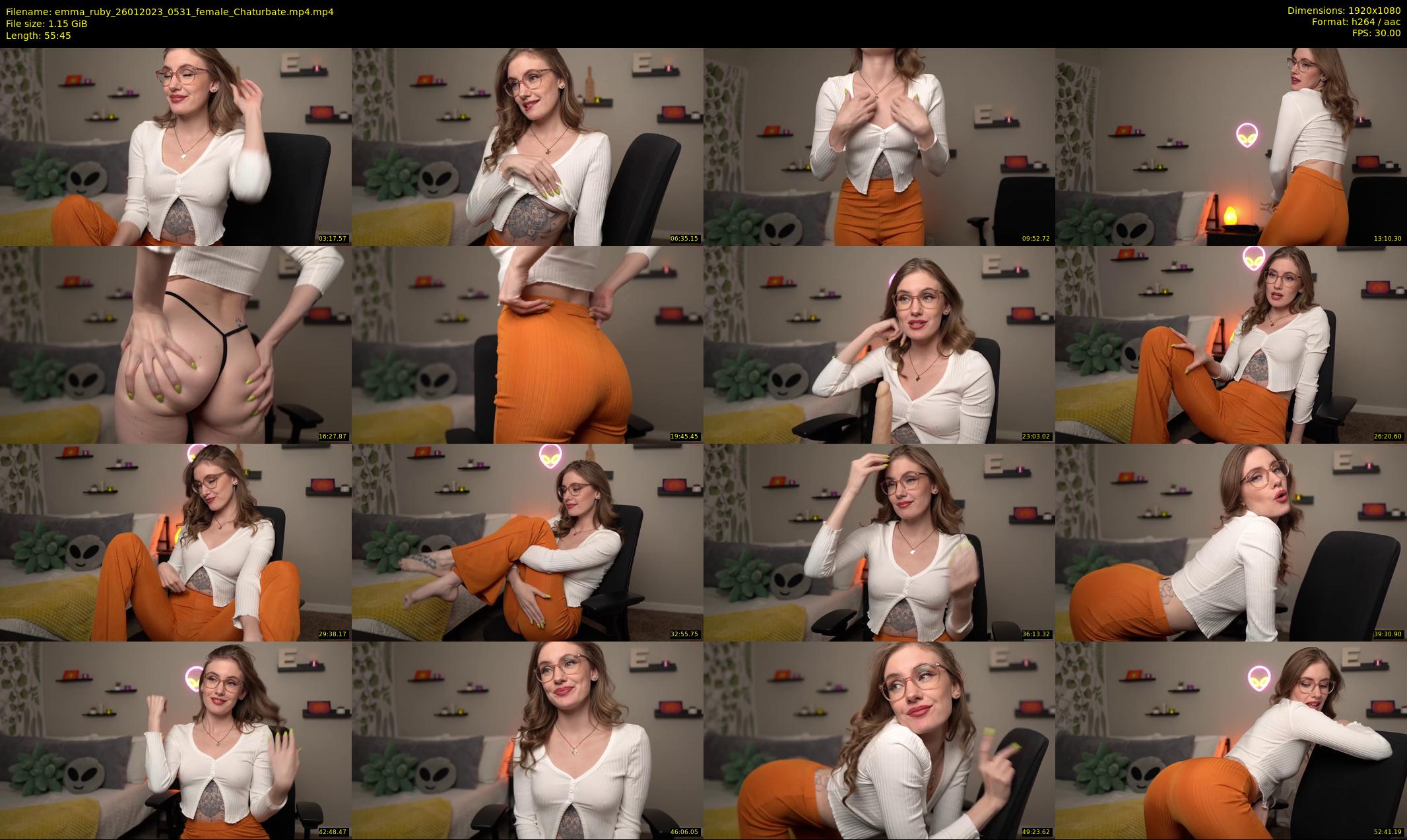 emma_ruby — 56 minute Chaturbate female cam show recording, 1080p, Jan 26, 2023
