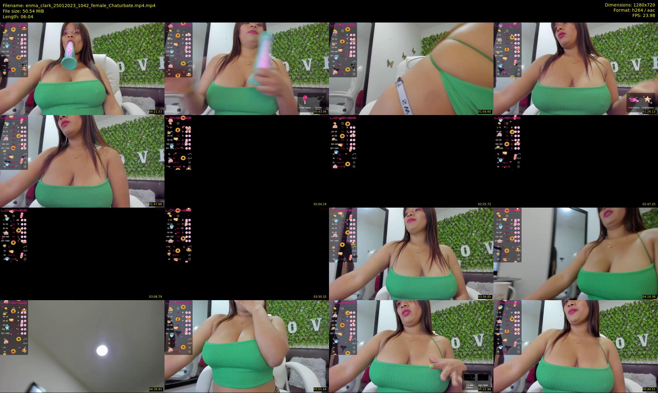 enma_clark — 7 minute Chaturbate female cam show recording, 720p, Jan 25, 2023