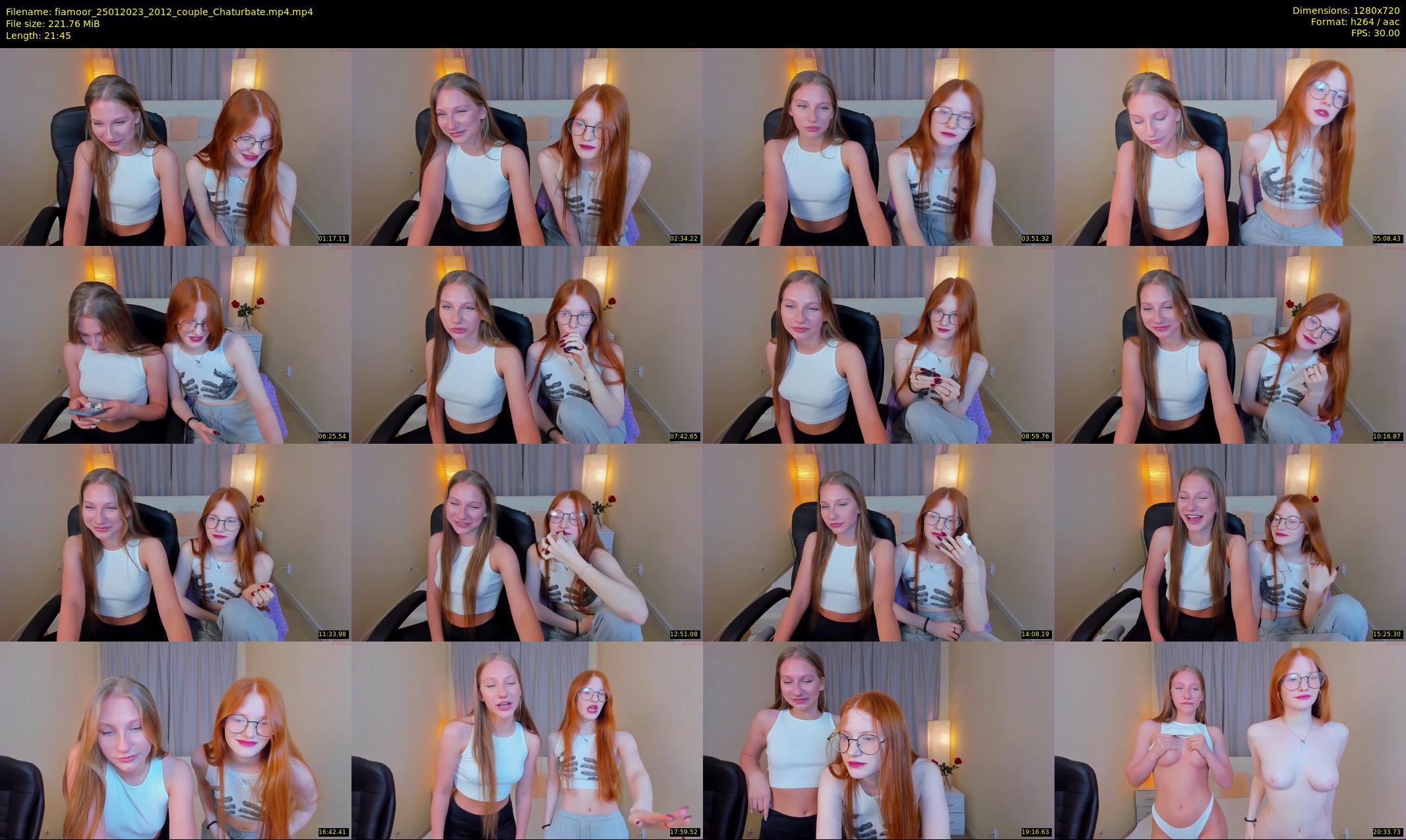 fiamoor — 22 minute Chaturbate female cam show recording, 720p, Jan 25, 2023