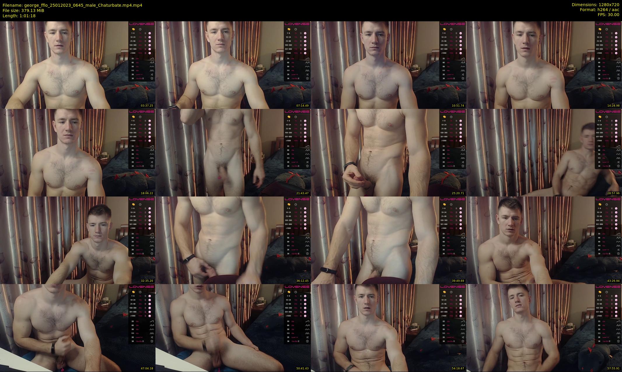 george_fflo — 62 minute Chaturbate male cam show recording, 720p, Jan 25, 2023