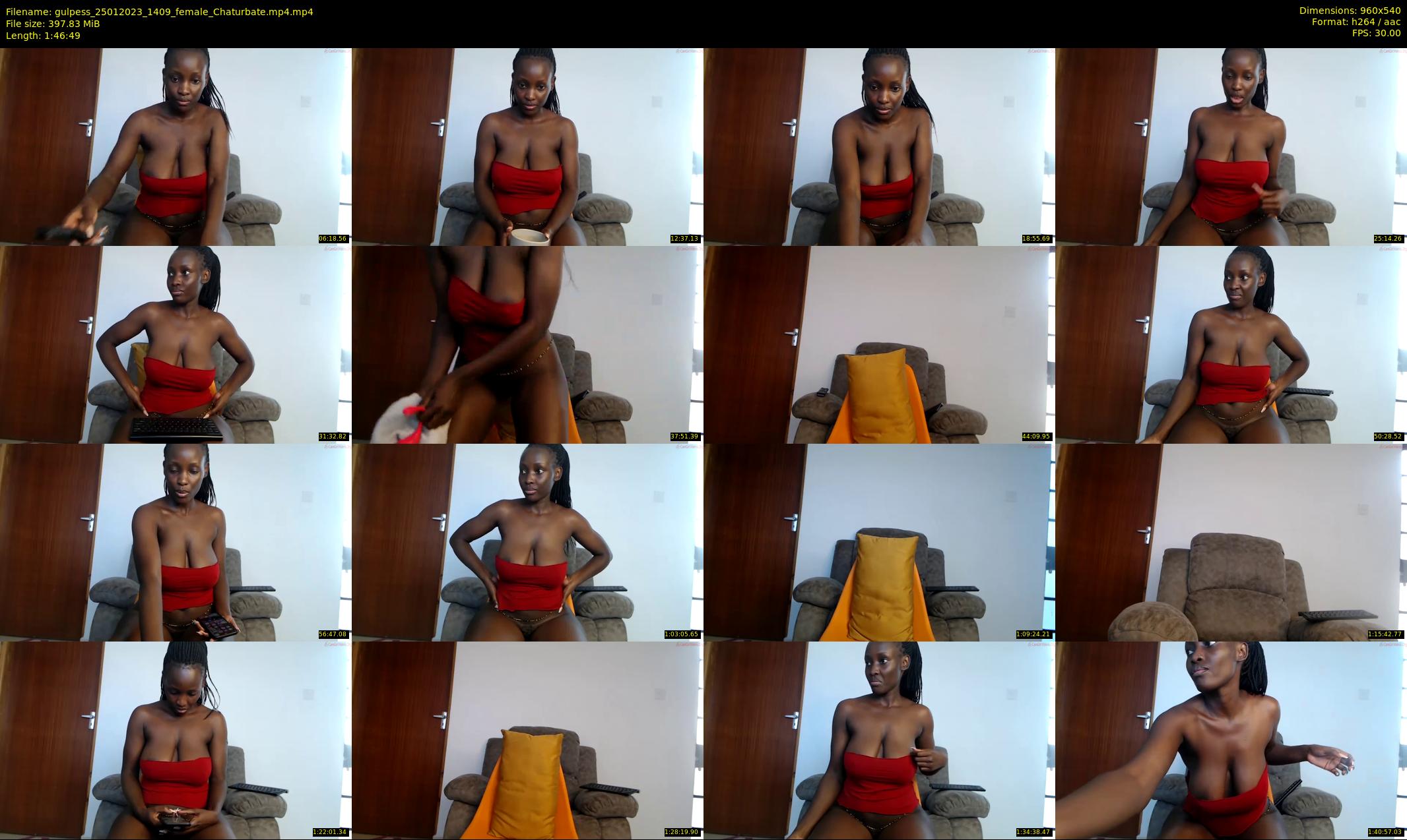 gulpess — 107 minute Chaturbate female cam show recording, 480p, Jan 25, 2023