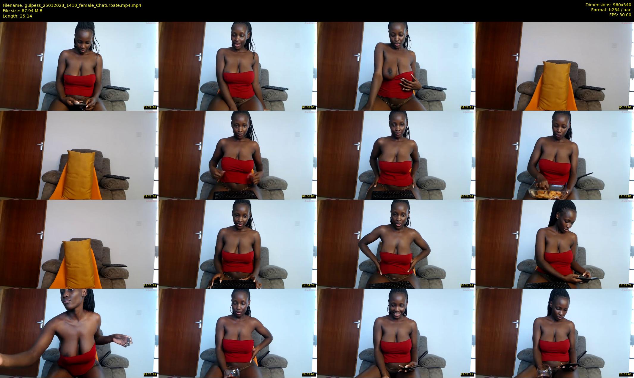 gulpess — 26 minute Chaturbate female cam show recording, 480p, Jan 25, 2023