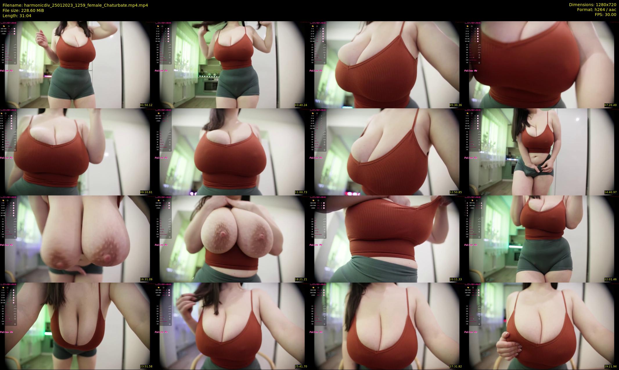 harmonicdiv — 32 minute Chaturbate female cam show recording, 720p, Jan 25, 2023