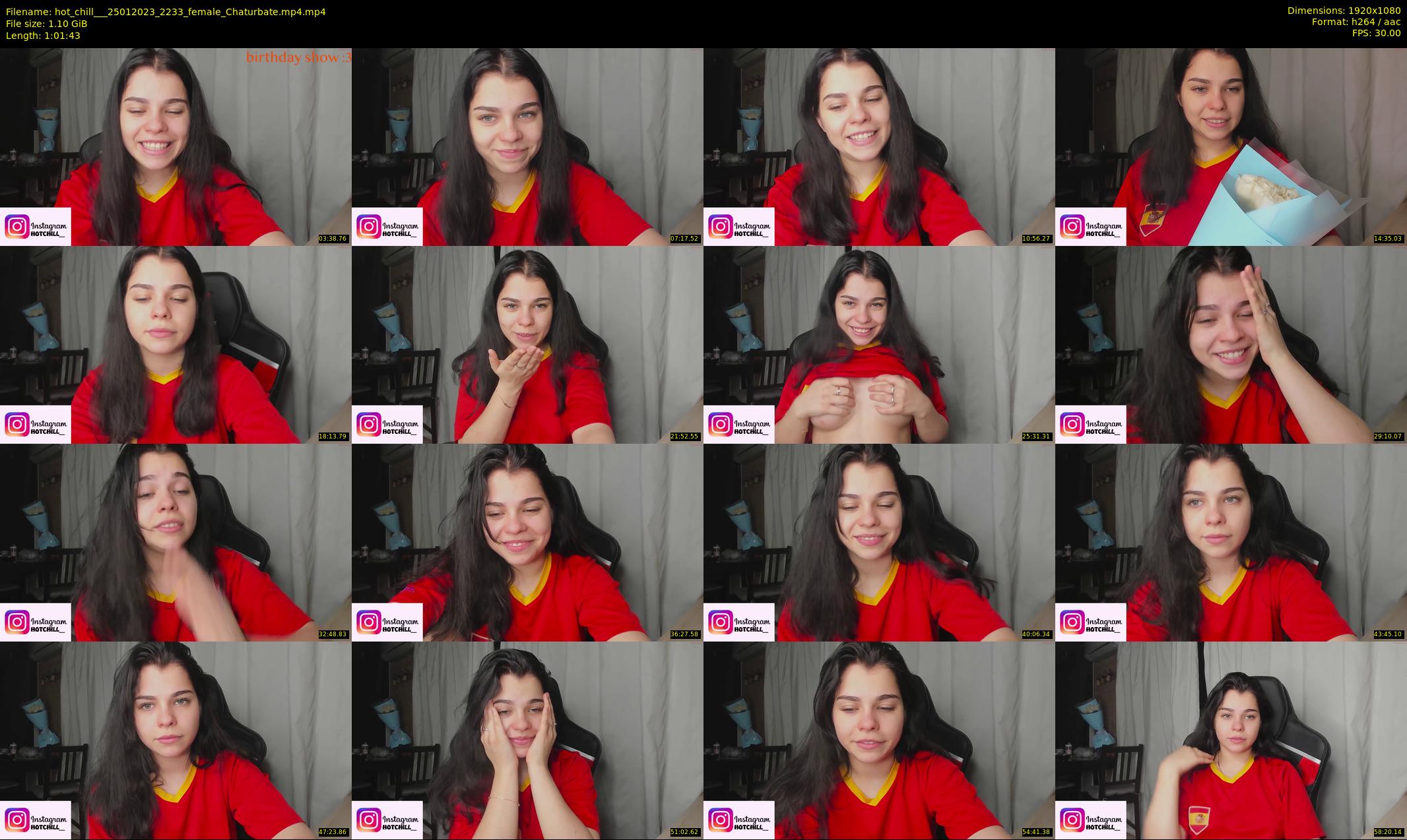 hot_chill__ — 62 minute Chaturbate female cam show recording, 1080p, Jan 25, 2023