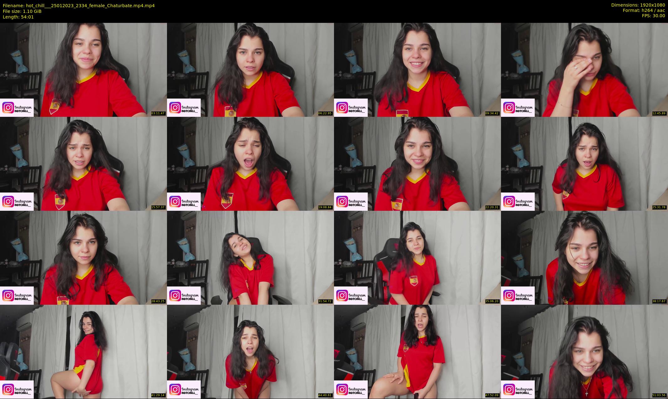 hot_chill__ — 55 minute Chaturbate female cam show recording, 1080p, Jan 25, 2023