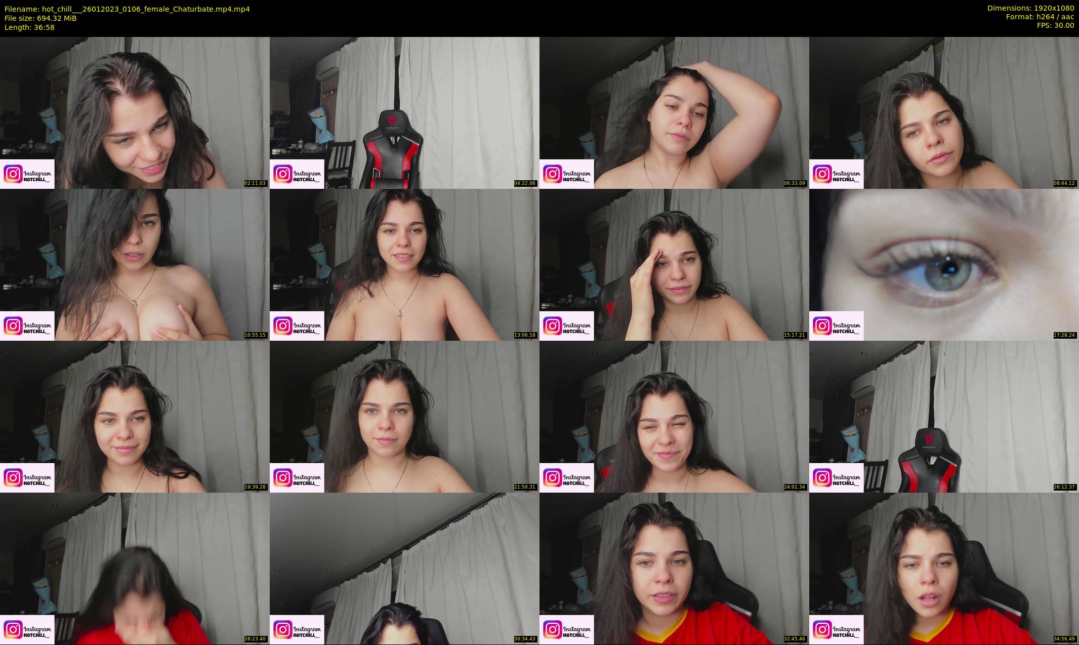 hot_chill__ — 37 minute Chaturbate female cam show recording, 1080p, Jan 26, 2023