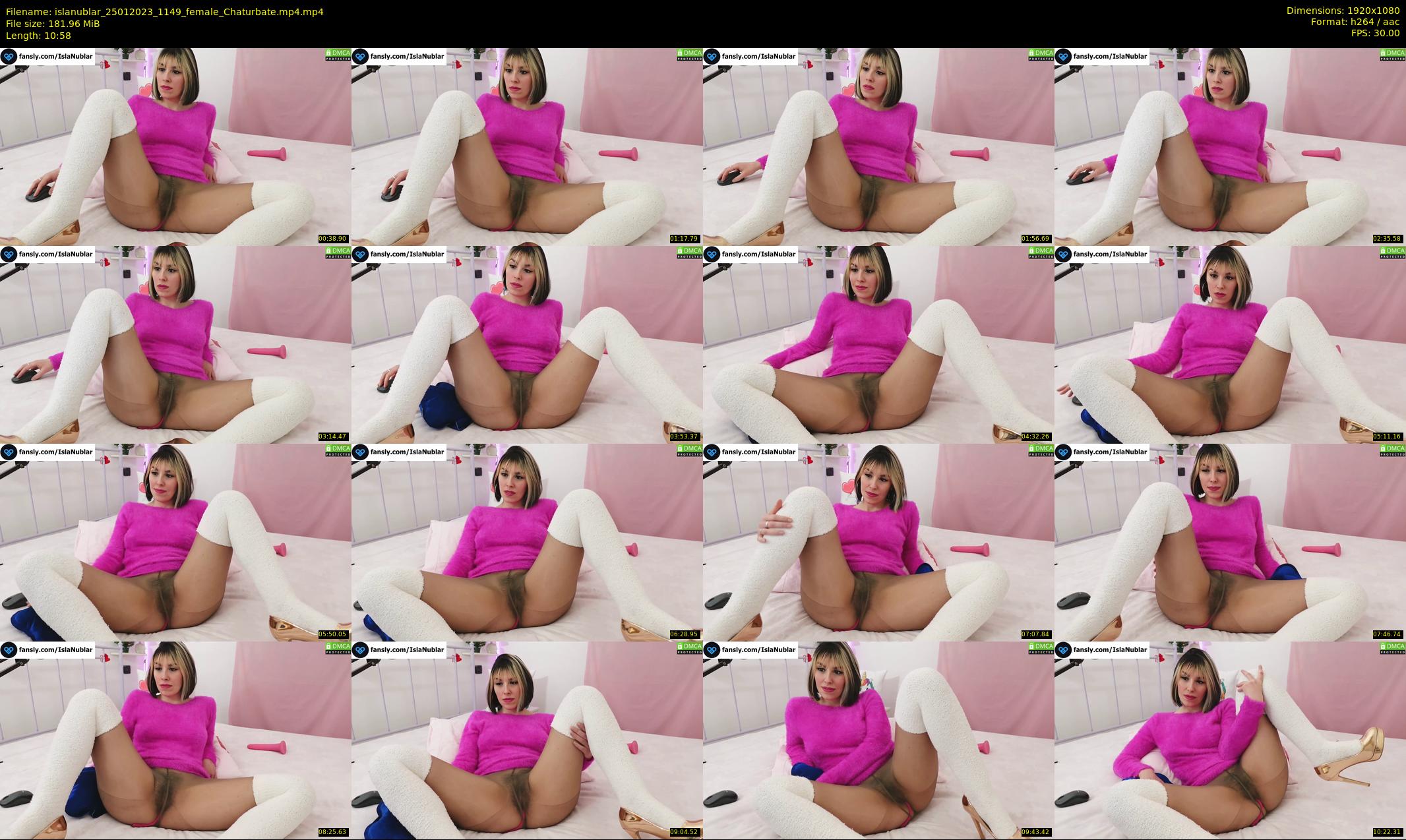 islanublar — 11 minute Chaturbate female cam show recording, 1080p, Jan 25, 2023