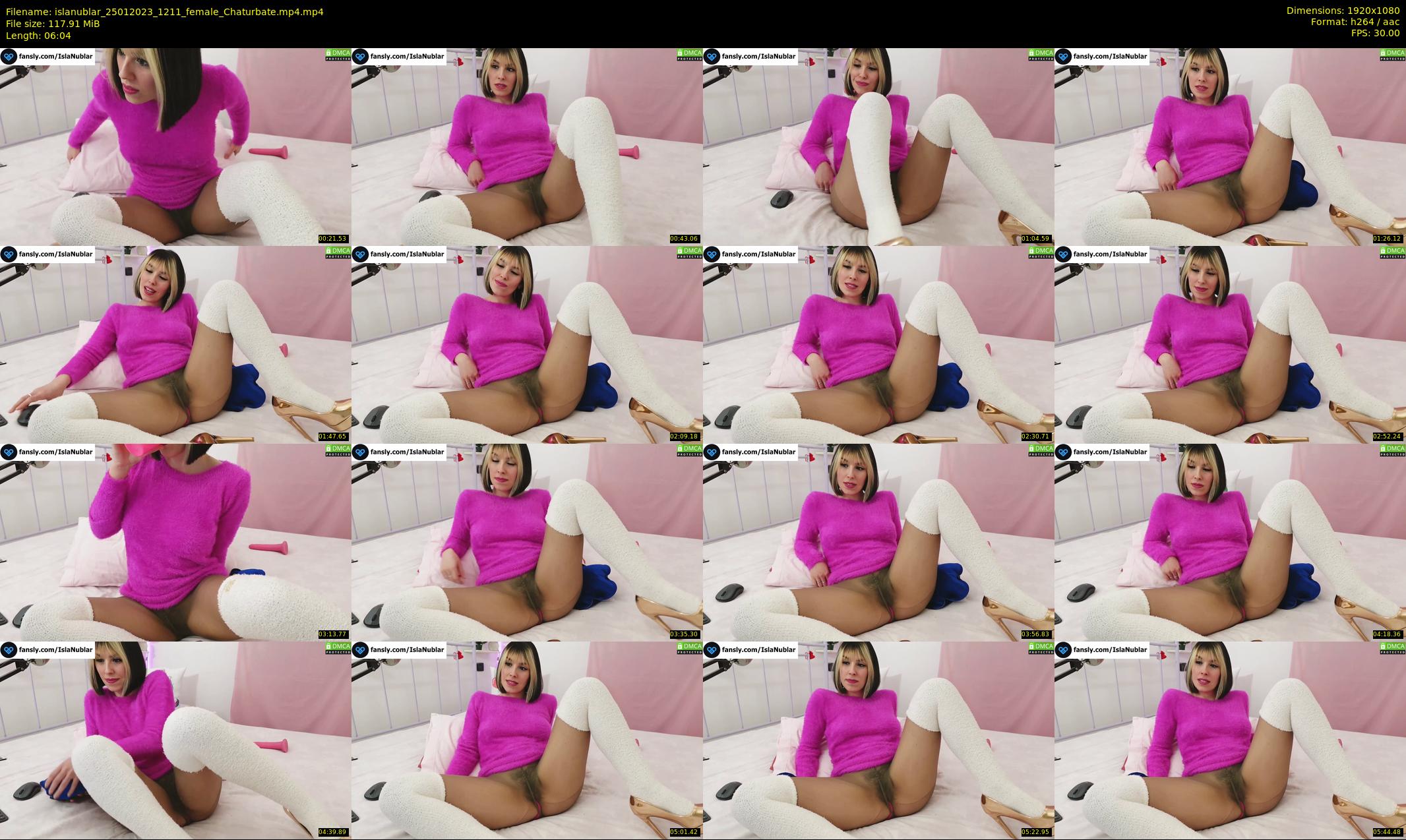 islanublar — 7 minute Chaturbate female cam show recording, 1080p, Jan 25, 2023