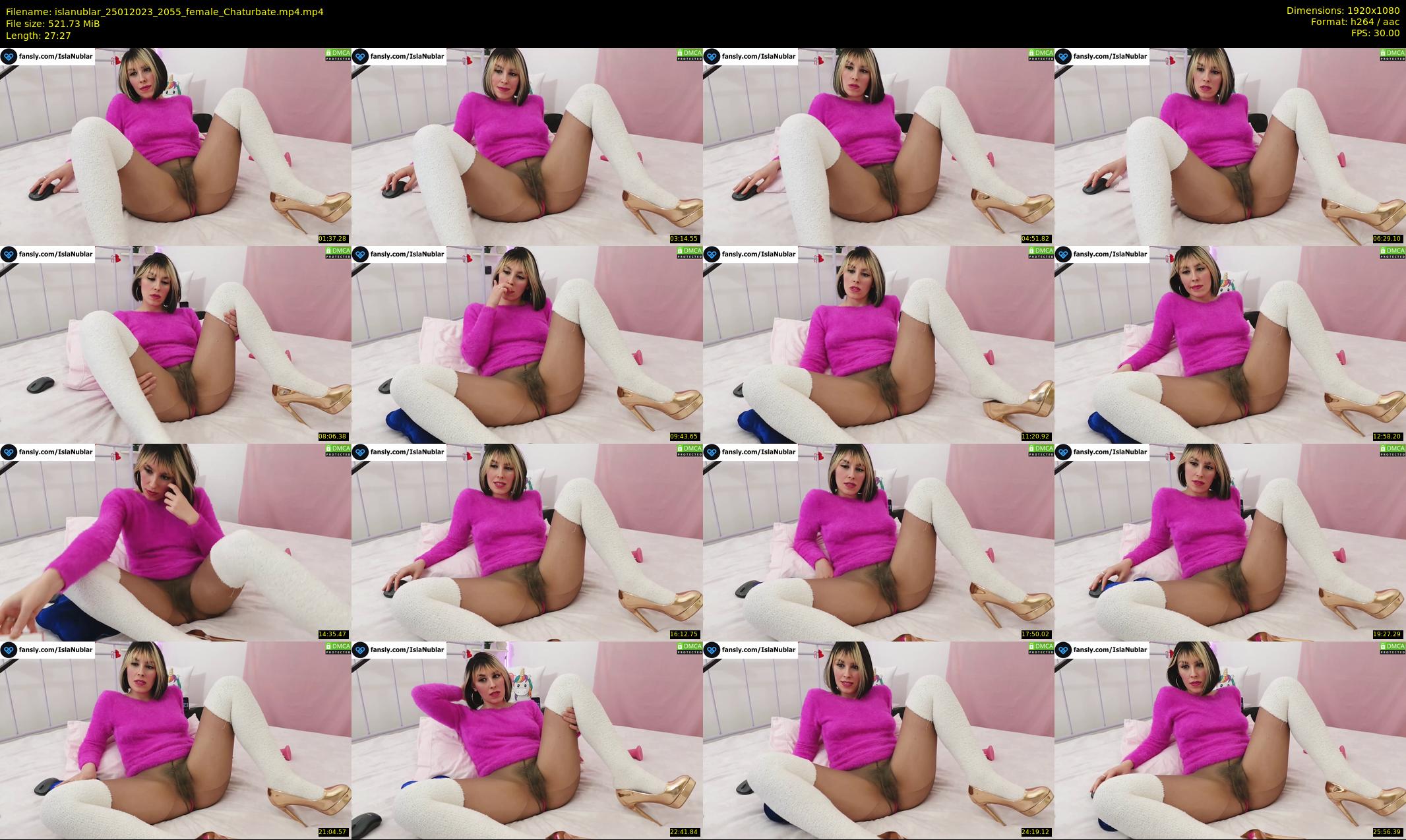 islanublar — 28 minute Chaturbate female cam show recording, 1080p, Jan 25, 2023