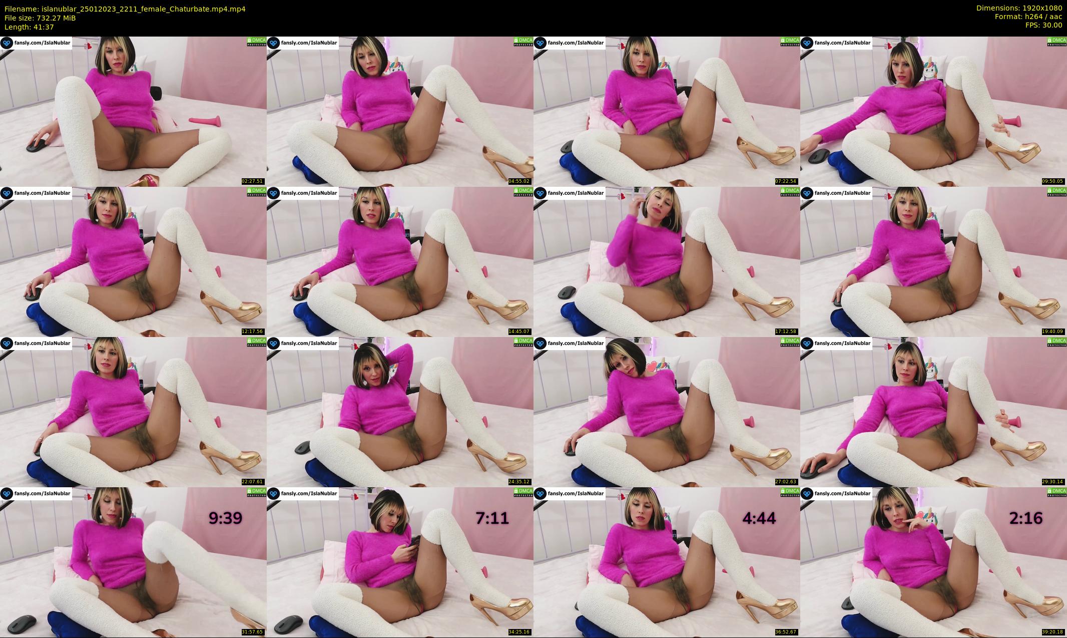 islanublar — 42 minute Chaturbate female cam show recording, 1080p, Jan 25, 2023